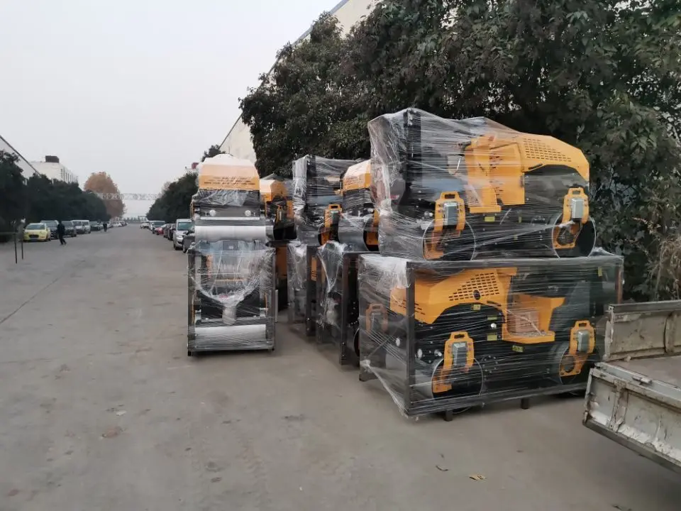 SVH60 600kgs Full Hydraulic Road Roller Walk Behind Electronically Single Drum Road Roller Asphalt Vibrating Compactor 1 Ton supplier