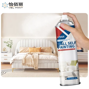 hot New YIBAILI ultra large capacity Clean taste white Graffiti stain repair wall from spray painting bedroom living room