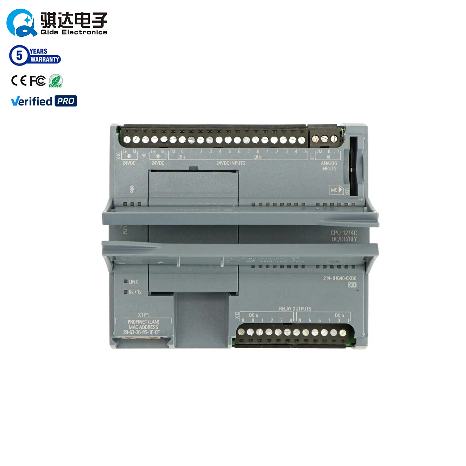 New Original Simatic S7-1200 Compact CPU Module 6ES7 214