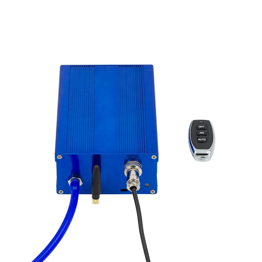 Kit Contrôleur De Soupape D'échappement Voiture - Télécommande électrique - Métal/plastique/caoutchouc - Bleu - Pour Amélioration Performance