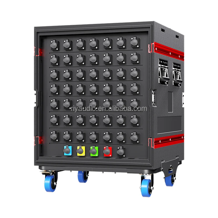 PE+ABS 21 Inch Rack Case Plastic Flight Rack Case 12u Hard Plastic ...