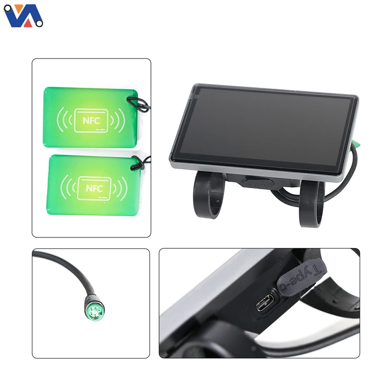 New Image OUXI V8 Electric Bike LCD Display - Easy Install