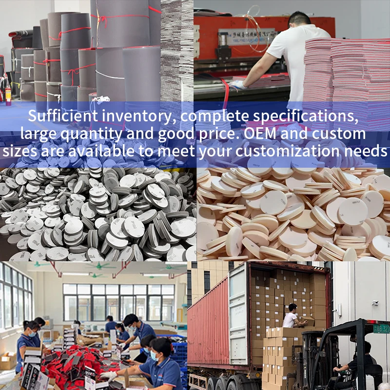 Factory Price, Multiple Colors Can Be Customized for 100 * 70 * 5mm Matte Sponge Sandpaper Dry and Wet Polishing