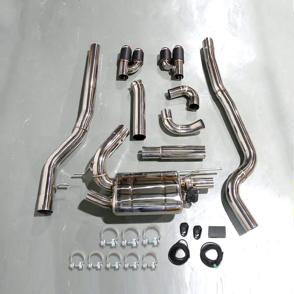 Kyostar Cat-Back Valvetronic Exhaust System For F30 F31 F32 F33 F34 N20 2.0T 4 Tips