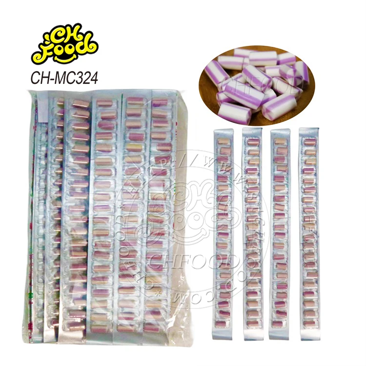 Hot Selling Wholesale Custom Factory Halal Fruit Flavor Swiss Juice Milk Chewy Candy Sweets
