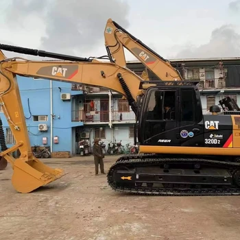 Low Priced Used CAT 320D Excavator 20 TON Caterpillar 320GC/320D/320C/320B with Core Engine Pump Motor Components for Sale