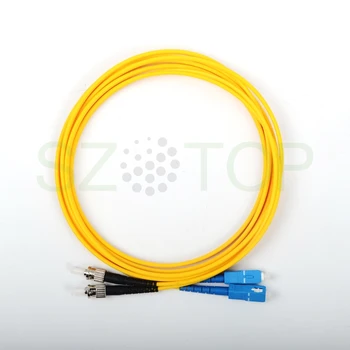 2M LC UPC SC UPC FC ST APC Fiber Optical Patch Cable Duplex SM Single Mode 3.0mm Fiber Optic Cord Jumper