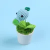 Mini version-Blue shooter pot (white pot)