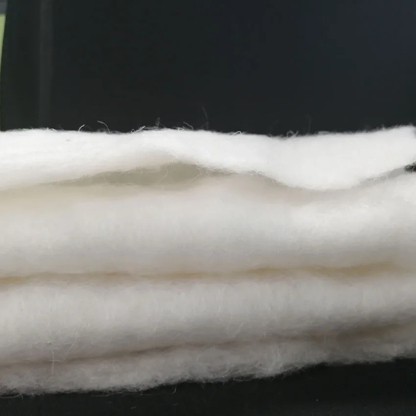 Фетр для одеял из белой шерсти 400-1000 г