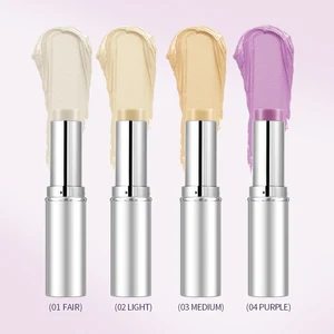 Vinissense 2.5g Concealer Stick Customizable for Light Skin Tone Strong Coverage Whitening Effects 02 Light Colors for