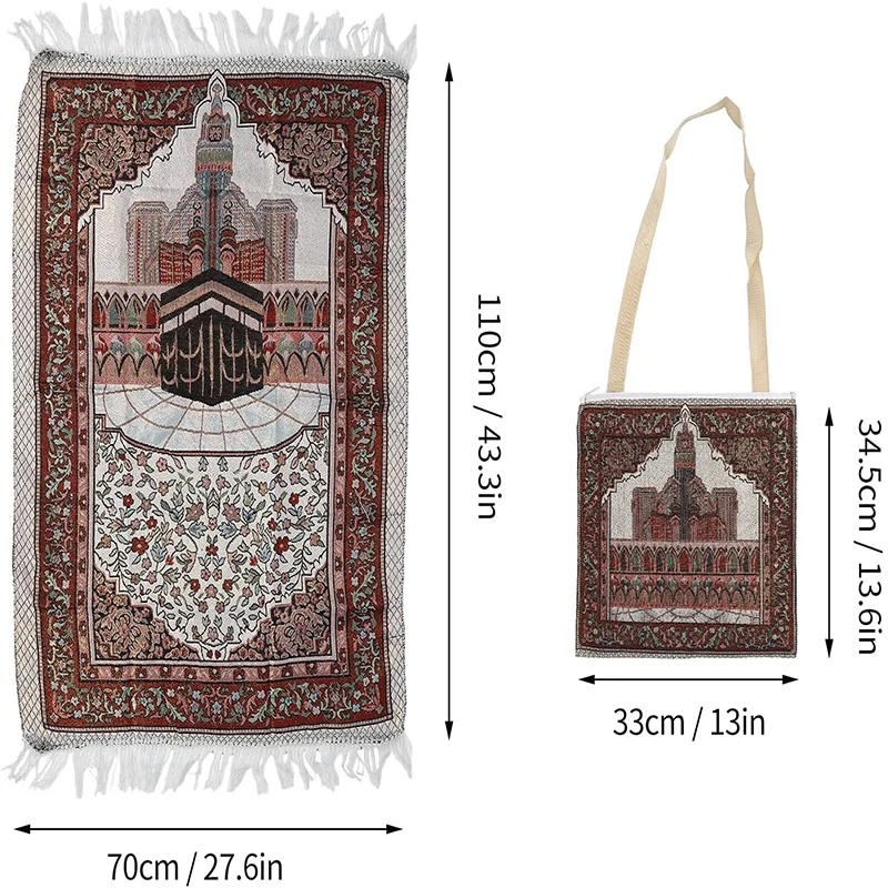 Luxury Arabic Ramadan Islamic Madina Foldable Travel Portable Pocket