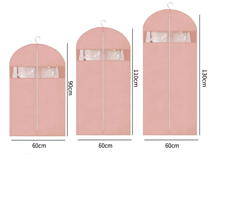 Топ продаж Роскошная Одежда Костюм сумка с вешалкой платье свадебное платье сумка розовое платье сумки