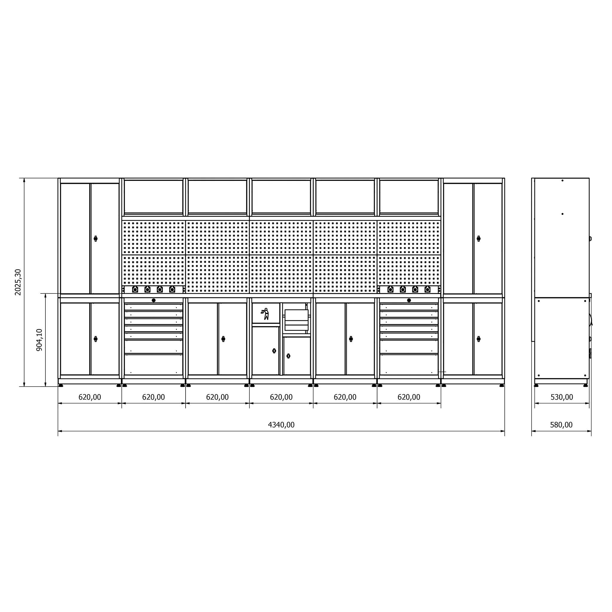 Modular Tool Cabinet System - Customized Support & Durability