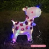 Led Colorful Pink Giraffe