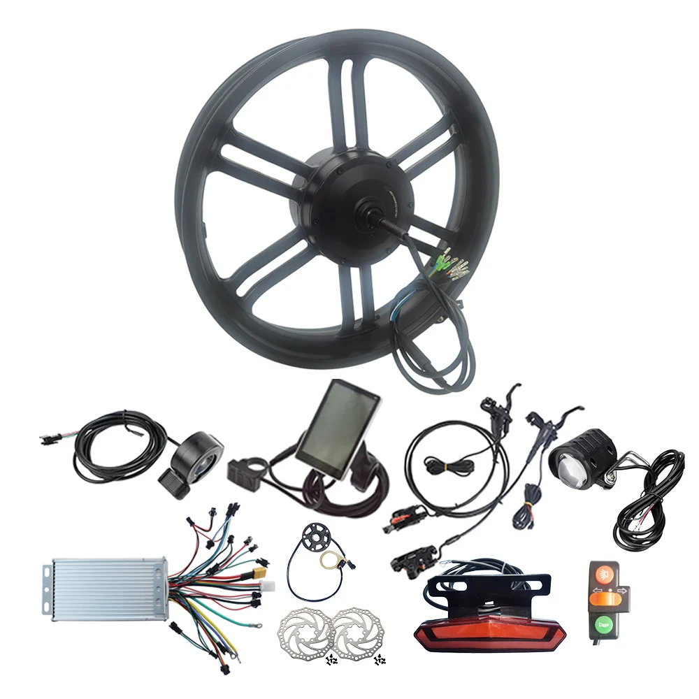 20x4 Inch 48V 1000W Fat Tire Rear Wheel Hub Motor Electric Bike