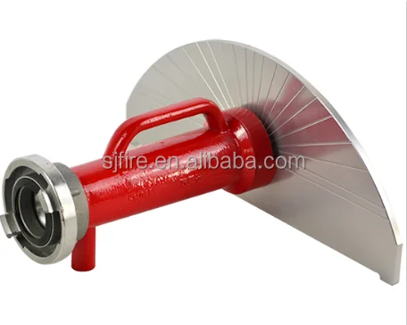 Red Black Colour Selectable Flow Pistol Grip Jet Spray Fog Water Screen Fire Nozzle