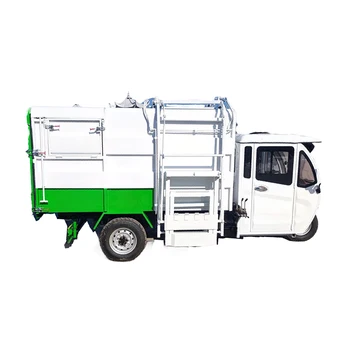 Online Wholesales high-speed electric tricycle 3000kw Electric three-wheel garbage truck