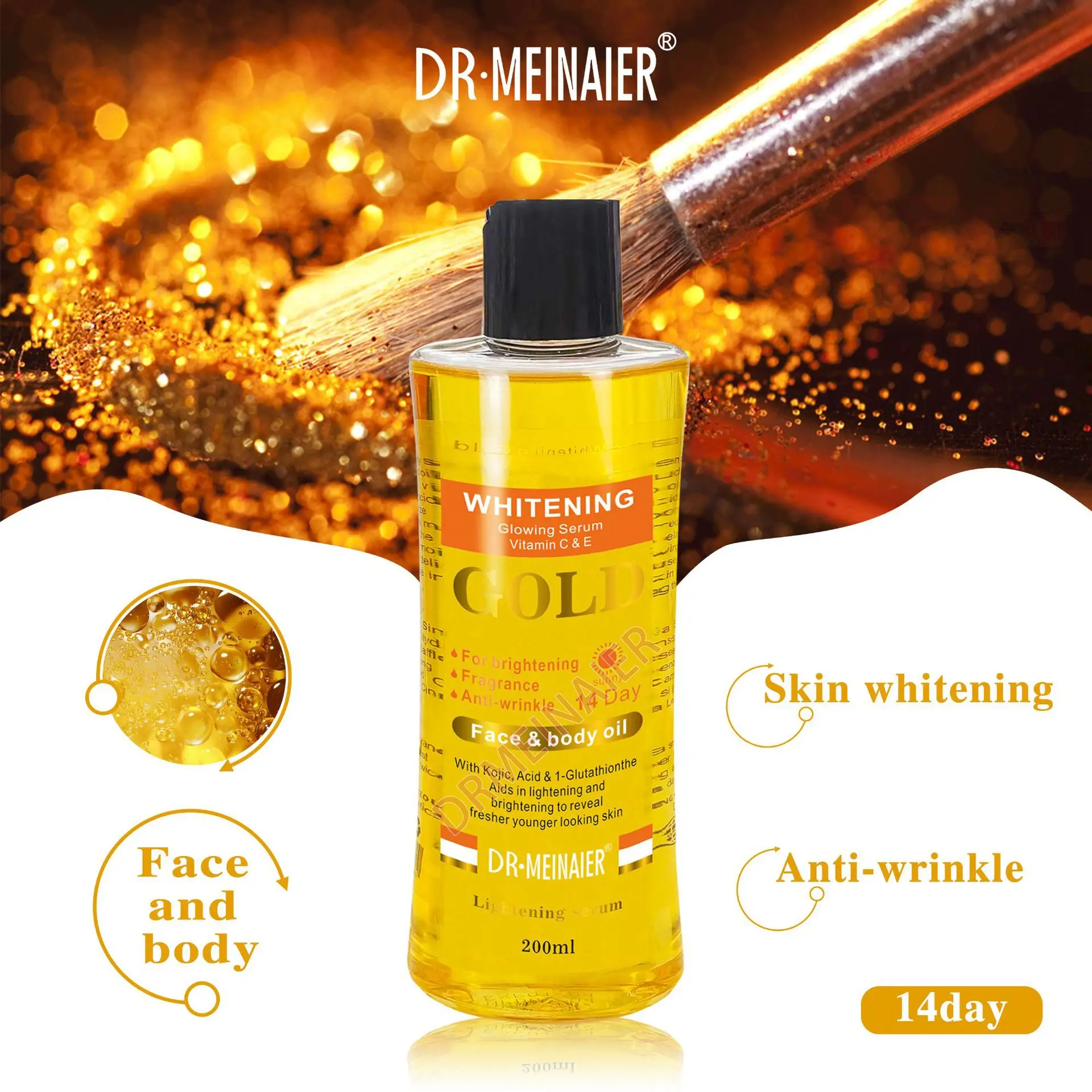 My Egypt Pure Egyptian Oil 9本 Egyptian Oil Magic - Vitamin C & Kojic Acid Whitening Serum for