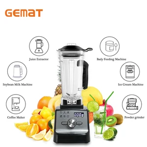 Professional Powerful and Dry Grinder Multifunction Commercial Ice Health Master Blender 1200w
