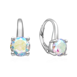 POLIVA Fashion Design Simple Minimalist Luxury Trendy High Quality Lock Clip on Earrings S925 Sterling Silver Earrings