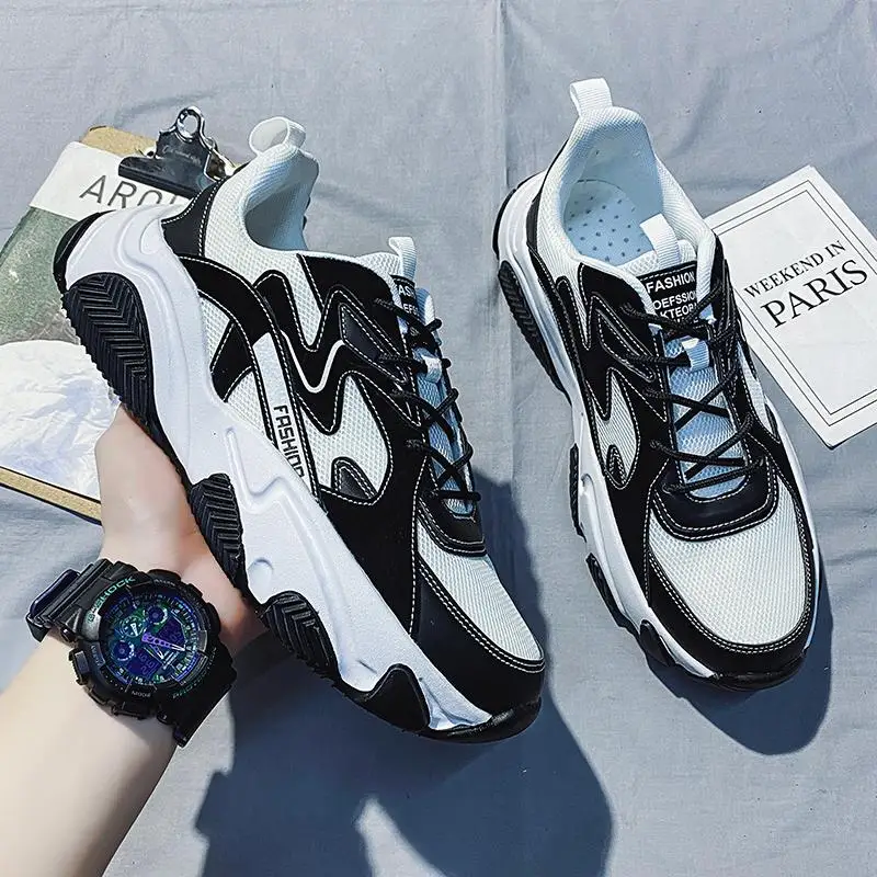 
 Высококачественная Мужская Повседневная обувь Sto, оптовая продажа 2020, новейшие дизайнерские мужские кроссовки на массивной подошве  