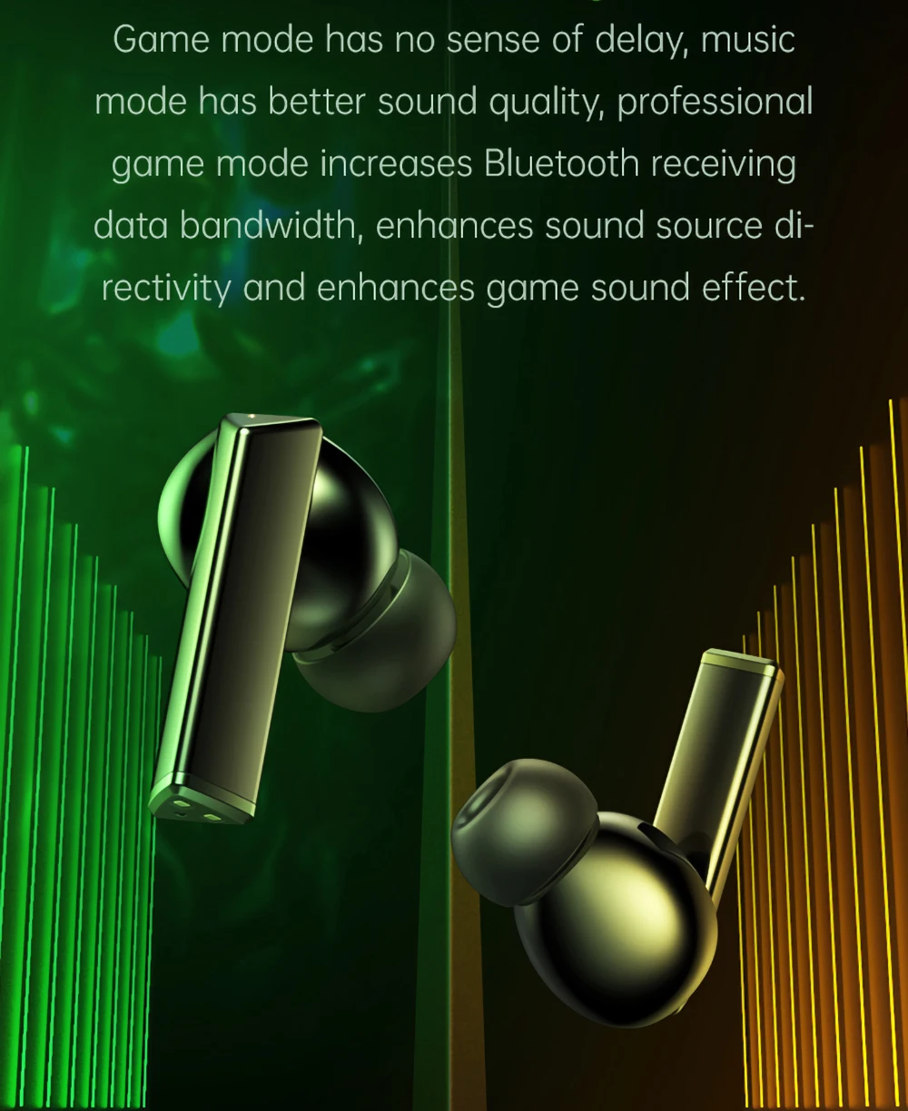Original Lenovo GM1 TWS Game Headphones Bluetoot 5.0 Wireless headset Waterproof Low Latency E-sports Earplugs Android iOS