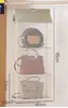 Bolsa de almacenamiento colgante beige de 3 niveles - Bolsa colgante 3D
