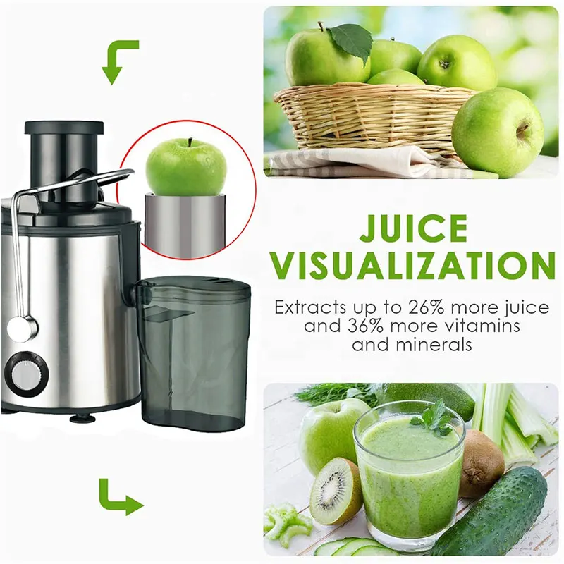 Professional Electric Juice Processor for Home & Commercial