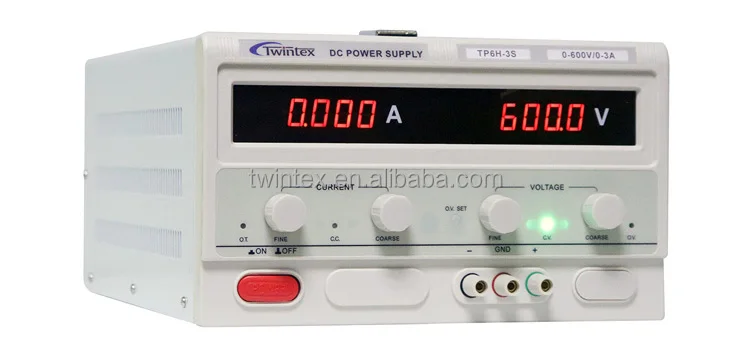 Twintex Fuente 1000W Switched 4 Digits LED Display Adjustable 100V 10A Variable DC Power Supply