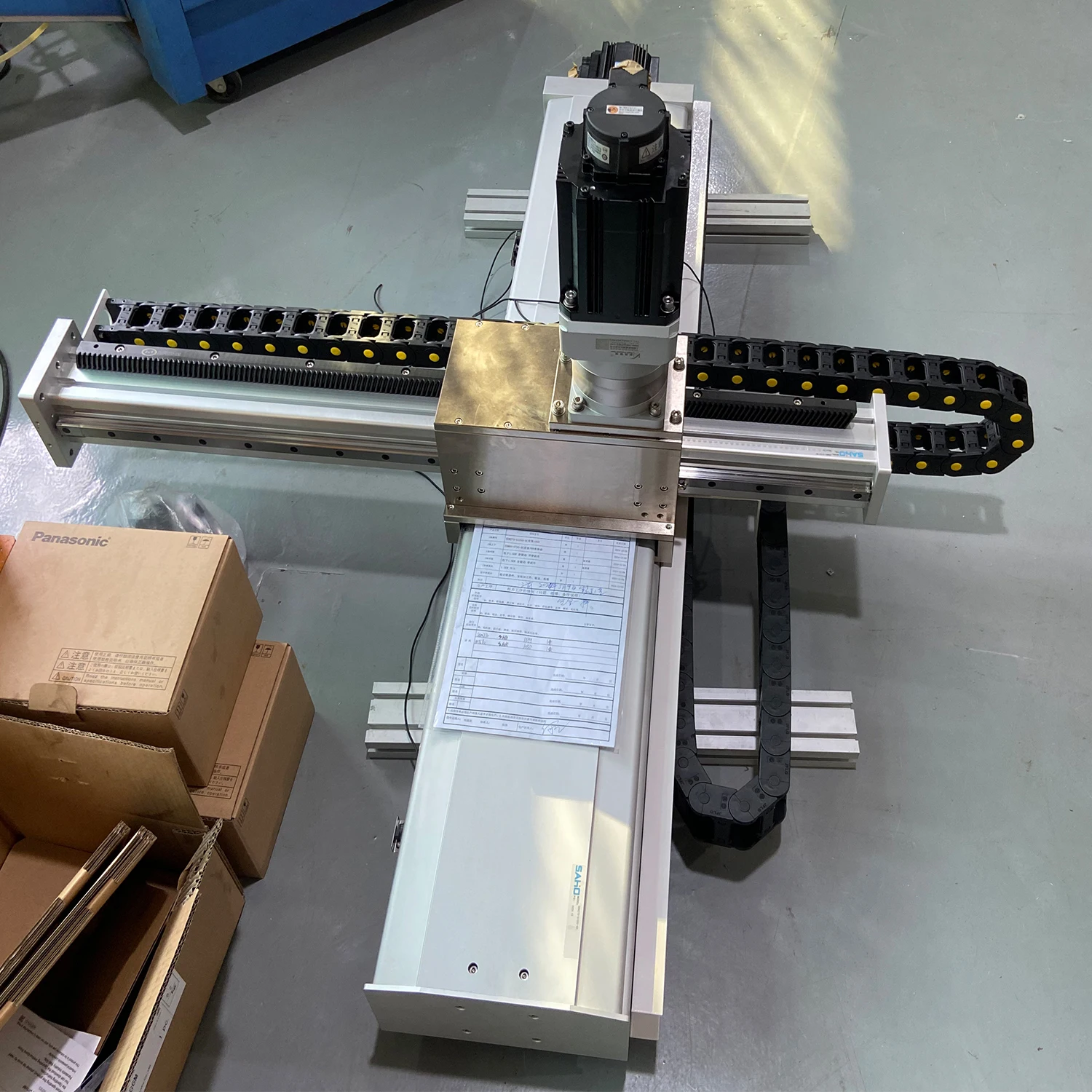 CNC Gantry Robot XY 2-Axis Linear Stage Cartesian Robot Linear Guide Slide Motion System with Core Motor and Engine XYZ Gantry
