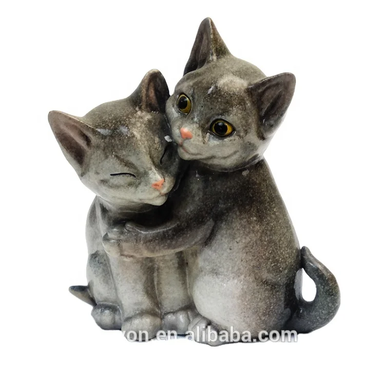 最高品質の樹脂動物の置物お互いを抱きしめる2匹の猫 Buy 樹脂動物の置物 樹脂猫の置物 樹脂抱きしめる猫 Product On Alibaba Com