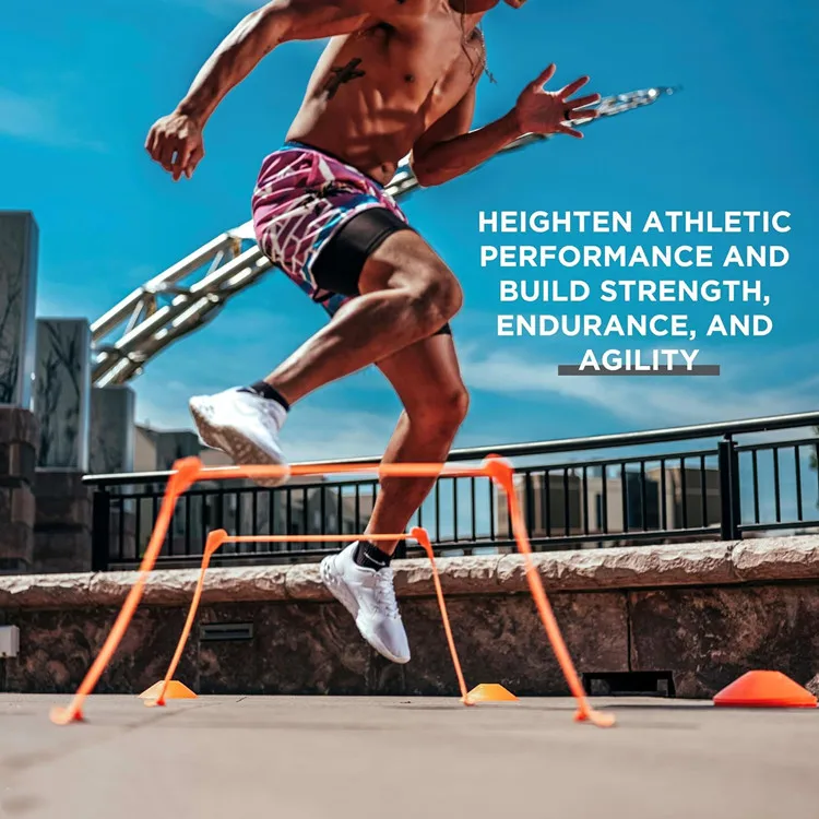 Adjustable Sports Hurdles Adjustable Training Hurdles Set Of 6 - Foldable Agility Hurdles For Sports & Speed Training Foldable Training Hurdles - View #13