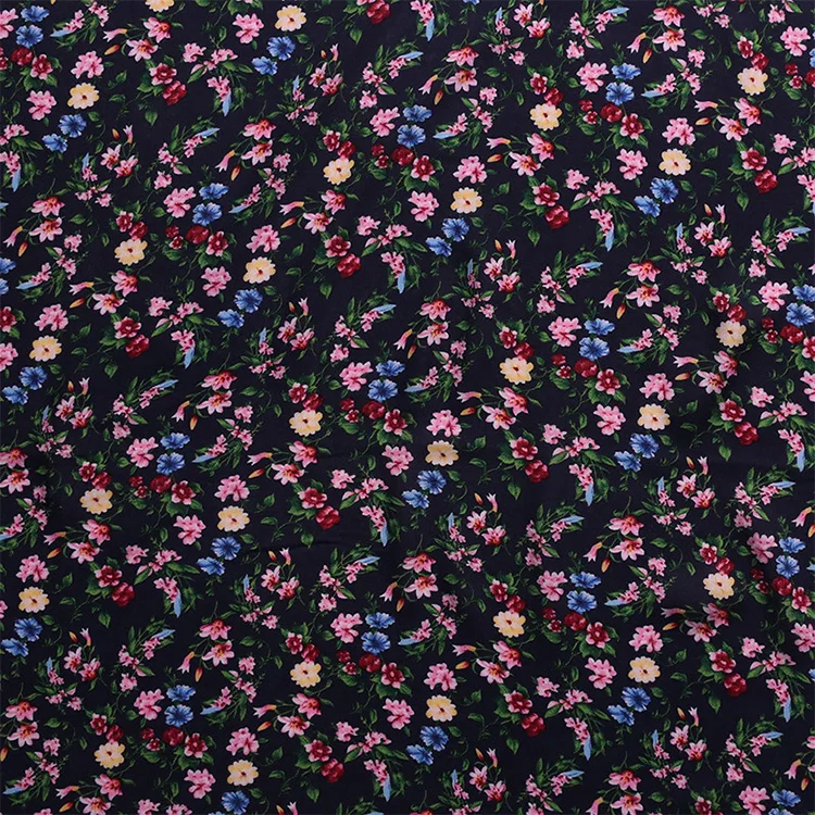 Printed Viscose Rayon Digital Fabric for Women Dress