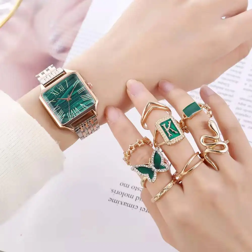 2022 New Year Hot Selling Gift Set Exquisite Jewelry And Watch Set Best