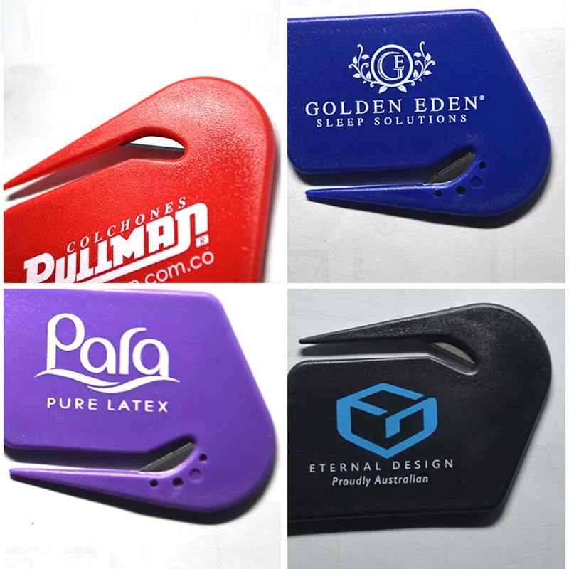 Новый EDC брелок с логотипом на заказ резак для бумажной ленты открывалка почтовых