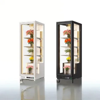 Floral Display Cooler Flower Refrigerator Commercial Freezer Glass Door l Upright Freezers