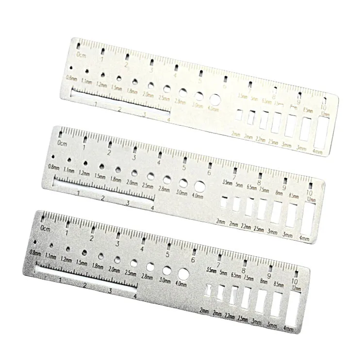 Stainless Steel Orthopedics Ruler – 176mm Measuring Instrument – Veterinary & Medical Instrument – Durable Steel Construction 3 thumbnail image