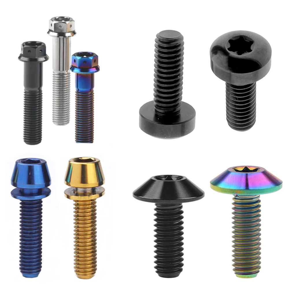Screw Color Custom M6 Color Titanium Rc Self Tapping Allen Torx Hex Screw Bolt M3 ...