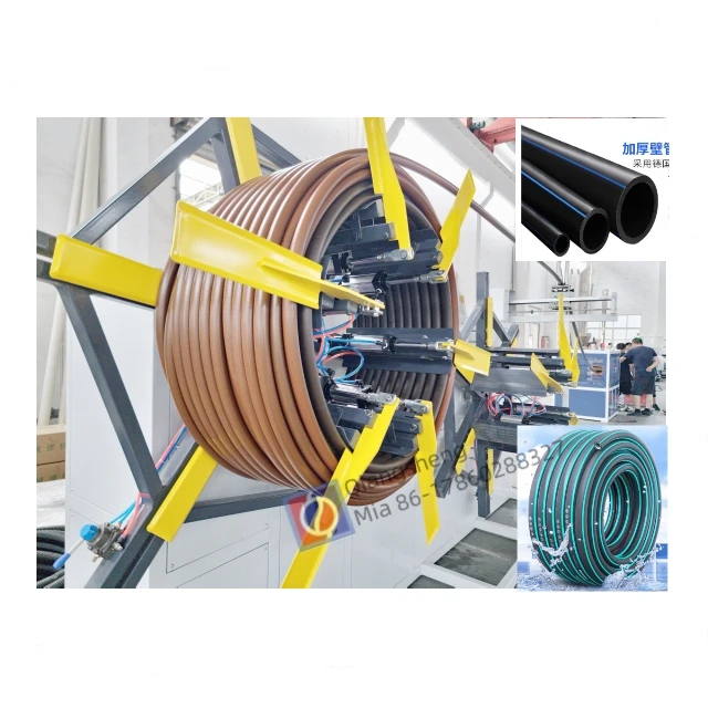 Plastic Extruder PVC PE HDPE Pipe Water Supply/Drain Garden Hose Soft  Electronic Threading Tube Production Extrusion Machinery