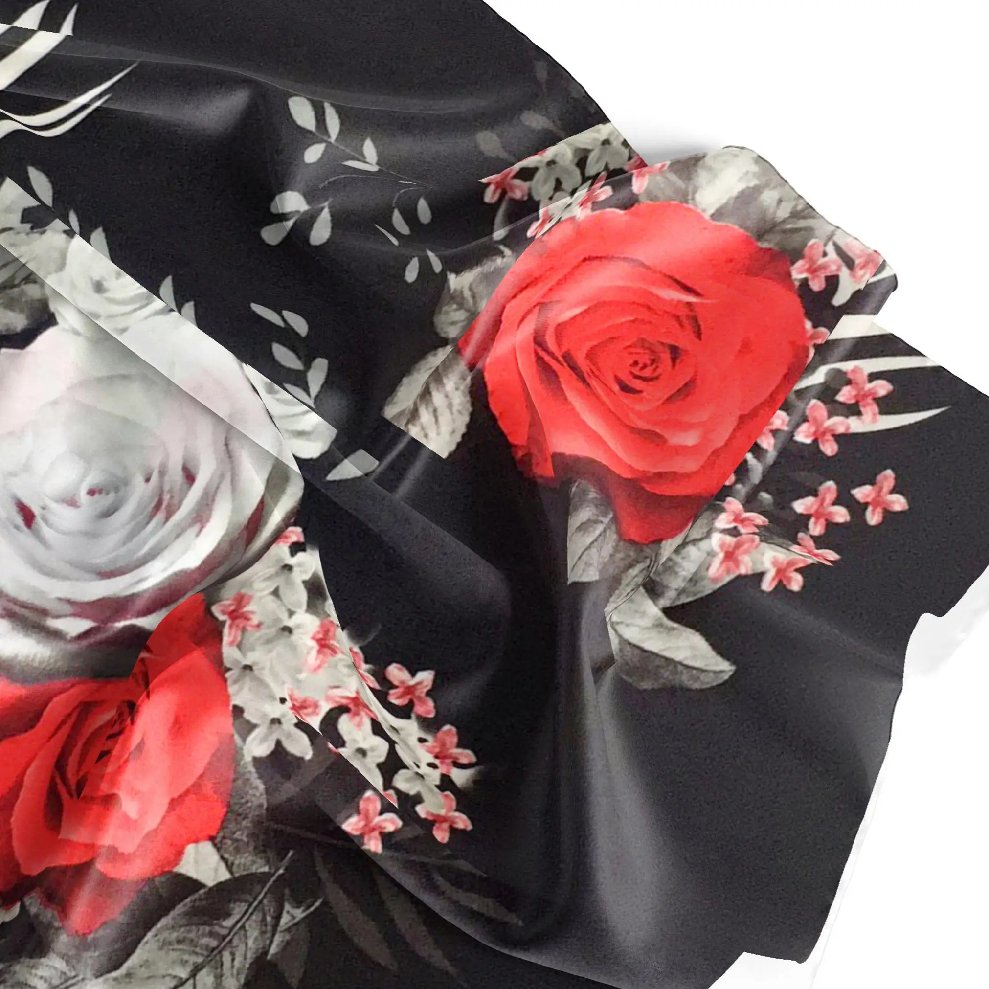 Вискозная ткань с цифровым принтом