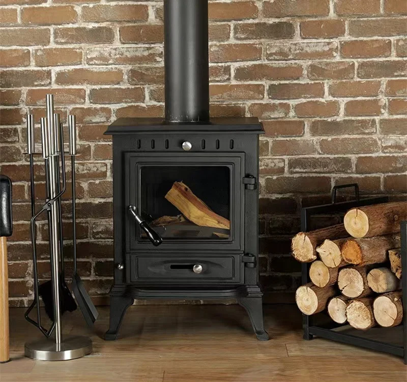 Freestanding Vintage Cast Iron Wood Stoves Wood Fire Stove Small Wood