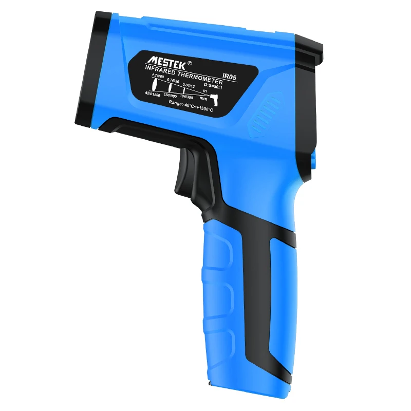 Mestek IR05 Pyrometer Digital Infrared Thermometer Gun Temperature Measurement Electronic Hygrometer Industry  Thermometer