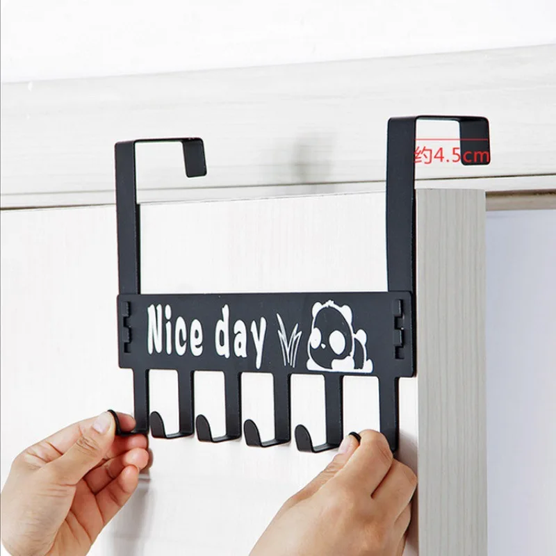 Factory Hot Sell Metal Hook Hanger Punch-free Detachable Wall Mount Coat Rack manufacture