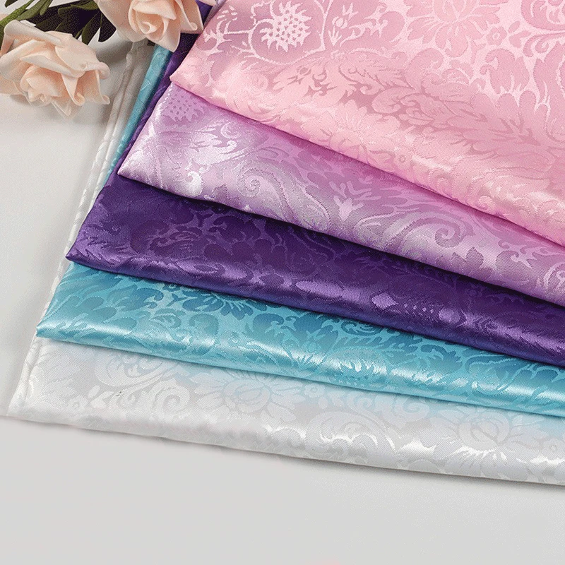 Wholesale Ethnic Jacquard Fabric Polyester Fabric Buy Polyester