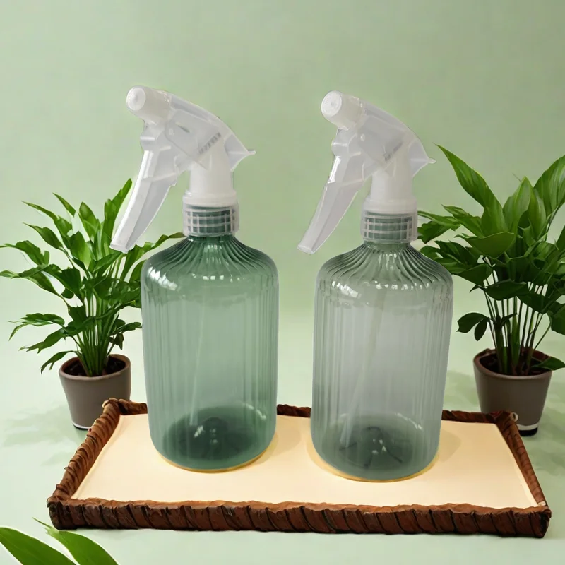 500ml Empty Plastic Pet Trigger Spray Bottle for Home Gardening Watering
