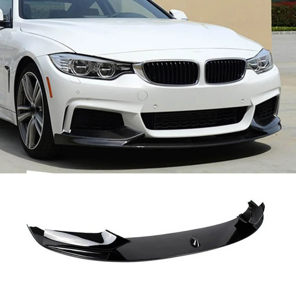 Auto Accessories Mp Style Front Bumper Lip Splitter Kit For Bmw 5 ...