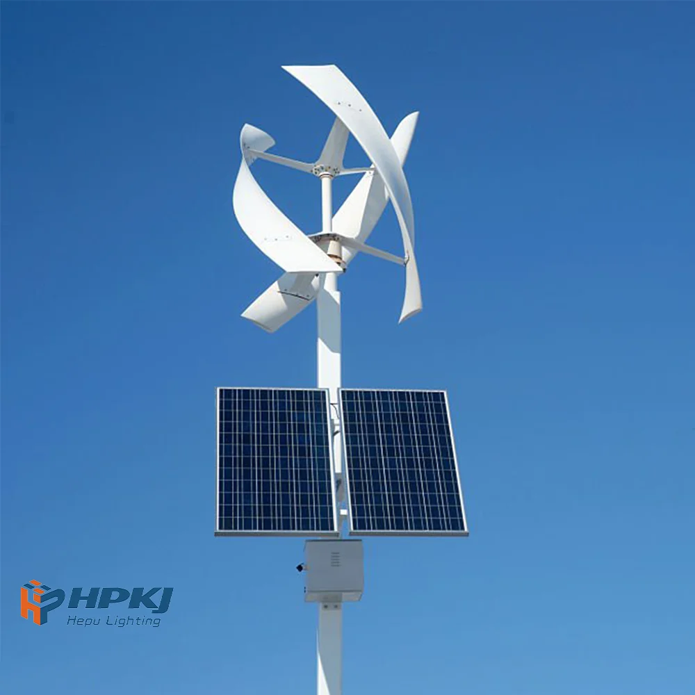 Energy Magnetic Generator Wind Solar Hybrid Power System/wind Turbine 40W All in One Led Street Lighting