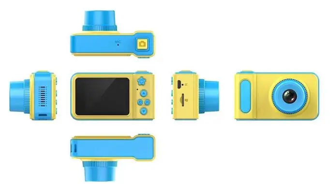 Kids Camera Digital Educational Toys for Children Baby Gifts Birthday Gift 1080P Camera