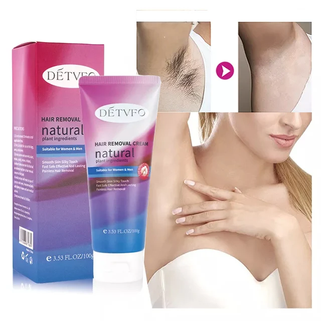 Лосьон для восстановления всего тела унисекс, Органический крем для перманентного удаления волос в подмышках