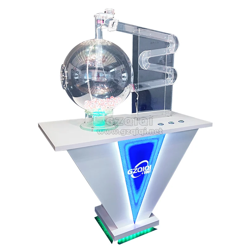 Air Mixing Balls Lottery Machine for 3D 4D 5D 6D Lucky Draw Lotto